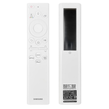 Telecomanda originala Samsung BN59-01391M ALBA cu comanda vocala si panou solar