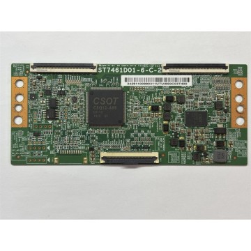 Placa T-con ST7461D01-6-C-2 - TCL 75EP660